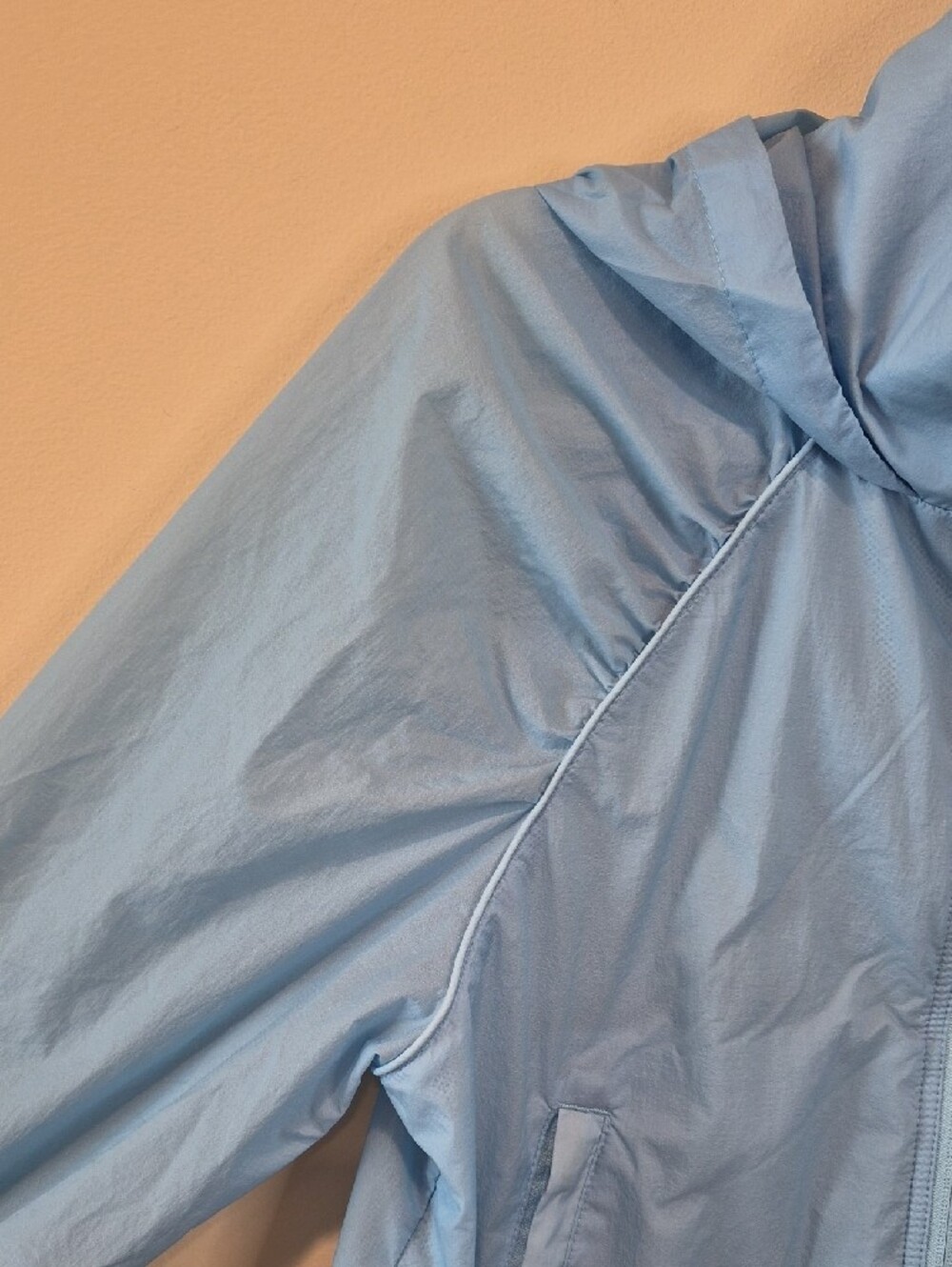 All In Motion Sky Blue Lightweight Utility Jacket - Picture 7 of 11